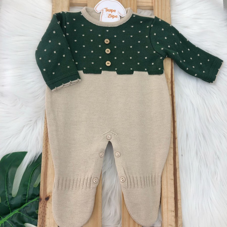  Macacao de linha Luiz - verde militar